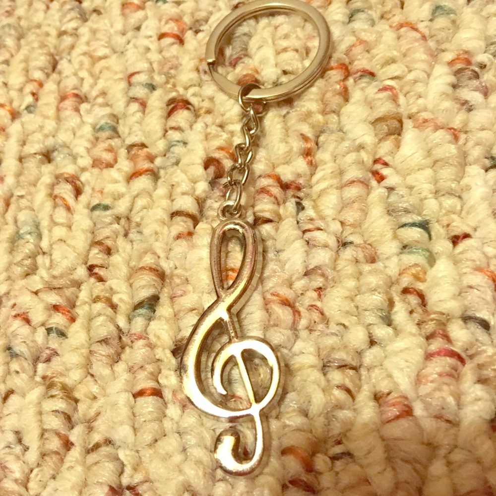 Keychain and bracelet with charms